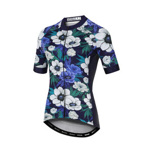 Ropa de Ciclismo al por Mayor con Logotipo Sublimado, Manga Corta, Edición OEM, para Mujeres Ciclistas Deportivas al Aire Libre - Product Image 2
