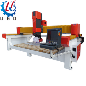 UBO Factory <strong>Cnc</strong> for Stone Processing <strong>Router</strong> Stone Saw Cutting Machine <strong>4</strong> Axis 45 Degree Tile Cutter for Tombstone Granite Cutting - Product Image 2