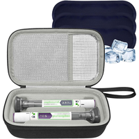 Étui de voyage isotherme personnalisé pour stylos injecteurs pour diabétiques