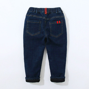 Jeans para Niño Pequeño con Forro de Terciopelo para Mantener el Calor, Otoño Invierno - Product Image 2