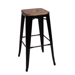 <span class=keywords><strong>Tabouret</strong></span> <span class=keywords><strong>industriel</strong></span> en <span class=keywords><strong>métal</strong></span> à assise basse avec plateau en <span class=keywords><strong>bois</strong></span>, <span class=keywords><strong>tabouret</strong></span> d'appoint <span class=keywords><strong>de</strong></span> style vintage, <span class=keywords><strong>tabouret</strong></span> <span class=keywords><strong>de</strong></span> <span class=keywords><strong>bar</strong></span> - Product Image 1