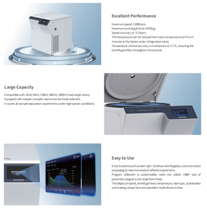 Centrifugeuse réfrigérée à grande capacité et haute vitesse, type sur pied, pour le traitement du sang CL-G210R - Product Image 2
