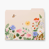 OEM Floral impreso A4 de papel de carpeta de archivo de documento de organizador