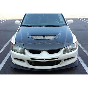 Capó de Fibra de Carbono Estilo OEM para Mitsubishi Lancer Evolution EVO 8 2003-2005 OLOTDI - Product Image 5