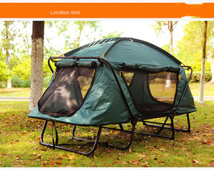 Tenda da Campeggio WOQI Pieghevole Portatile in Oxford Rinforzata Antivento e Impermeabile - Product Image 3