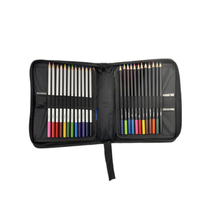 Colorworld – ensemble <span class=keywords><strong>de</strong></span> 54 crayons <span class=keywords><strong>de</strong></span> couleur en bois pour artistes artistiques, kit d'outils en nylon pour le <span class=keywords><strong>dessin</strong></span> - Product Image 1