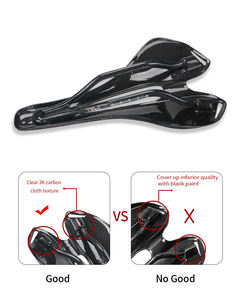 Selle de vélo Toseek, selles de vélo de montagne et de route, selles de vélo en cuir MTB, selle de vélo Inbike - Product Image 5