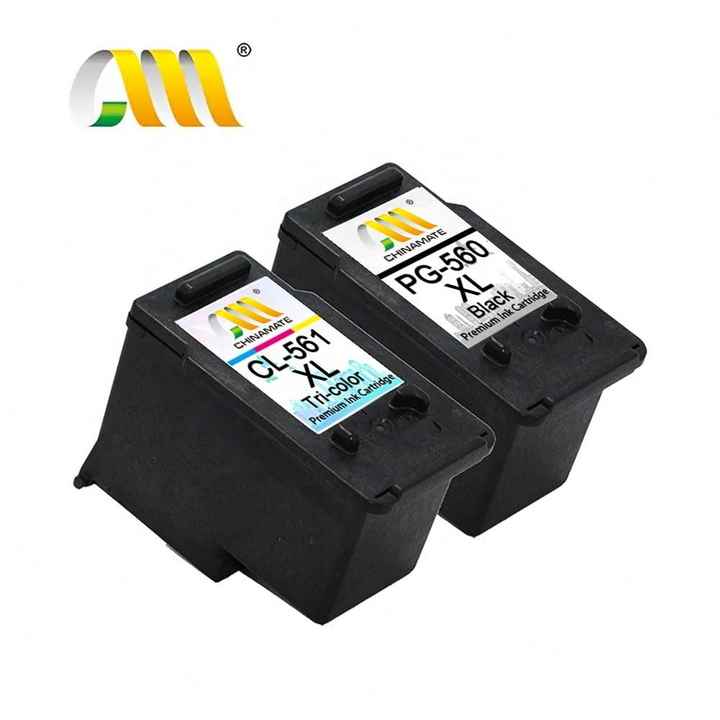High Yield Non-original Ink Cartridge 560XL 561XL PG560XL CL561XL Cartouche D'encre for Canon PG-560XL CL-561XL Ink Cartridges
