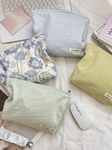 Borse per cosmetici floreali eleganti-sacchetti per il trucco in poliestere resistente, leggeri e portatili con grande capacità per i <span class=keywords><strong>viaggi</strong></span> - Product Image 5