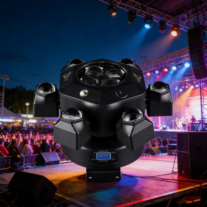 Luz Láser LED Phantom Flying Saucer de Hierro y Plástico IP20 con Excelente Relación Calidad-Precio para DJ, Discotecas, Fiestas Nocturnas - Product Image 1