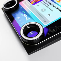 Récepteurs stéréo Android verticaux DIAMOND 9,7 pouces Octa-core avec CarPlay, Mirror Link, écran partagé, navigation GPS et lecteur DVD pour voiture