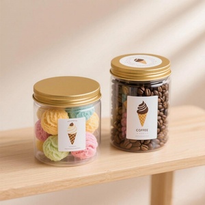 Clear Plastic <b>Jars</b> 100ml 200ml 250ml 300ml 4oz 5oz <b>Empty</b> Body Butter Containers for Cosmetic Packaging - Product Image 4