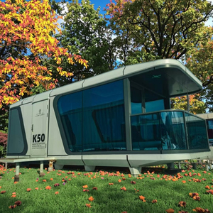 Casas Prefabricadas <span class=keywords><strong>de</strong></span> Lujo <span class=keywords><strong>de</strong></span> 2 Dormitorios Completamente Amuebladas en Oferta, Casas Pequeñas Prefabricadas Modernas y Económicas, Construcción <span class=keywords><strong>de</strong></span> Villas en Contenedores - Product Image 1