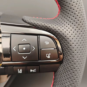 Volante de madera con calefacción compatible con Lexus LX570 IS200 IS250 IS300 RX350 NX IS200 IS250 IS300 IS350 GS350 GX470 <span class=keywords><strong>ISf</strong></span> LS460 - Product Image 6