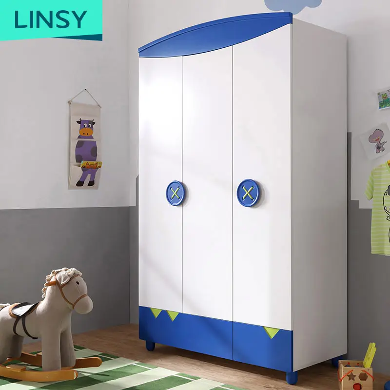 Linsy Guangdong Moderne Kinderkamer Meubels De Jurk Garderobe Voor Kinderen Dr1D