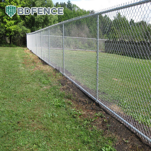 Valla de alambre de ciclón deportivo para granja de carreteras de seguridad galvanizada en caliente - Product Image 3