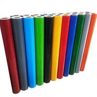 Rollo de Vinilo Brillante de 0.61m, Película Autoadhesiva de PVC para Plotter de Corte y Fabricación de Letreros