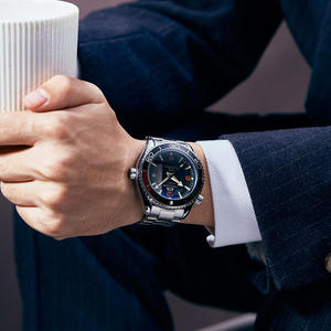 Montre de sport squelette automatique mécanique de luxe en acier inoxydable avec aiguilles lumineuses, étanche et réserve de marche - Product Image 2