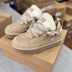 Stivali da Neve UGGS da <span class=keywords><strong>Donna</strong></span> Autunno-Inverno 2025, Alta Qualità in Lana con Rialzo - Product Image 5