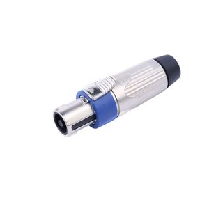Metal 4 Pin Audio Plug Pure Copper Omnidirectional Connector For <b>Speaker</b> <b>Amplifier</b> Wiring Accessory - Product Image 2