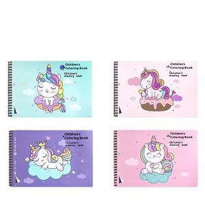 Buku Sketsa Spiral Anak A4, Buku Gambar Kosong Tebal dengan Sampul Spiral untuk Siswa, Alat Tulis Pensil Grafiti, Grosir - Product Image 5