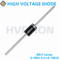 Diode haute tension BR10F 10KV 0.4A 150nS à courant et puissance élevés pour systèmes de déshydratation du pétrole brut et précipitateurs électrostatiques