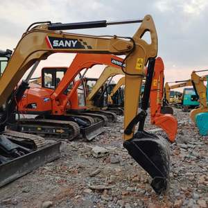 95% nouvelle petite pelle sur chenilles Sany SY60C machines d'occasion avec composants de base-pompe à moteur à un bon prix - Product Image 4