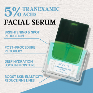 Sérum apaisant et nourrissant pour le visage Acide tranexamique et panthénol Soins de la peau sans paraben pour apaiser la peau irritée réduisant les rougeurs - Product Image 2