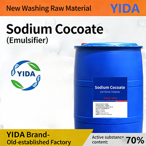 YIDA Cocoate <span class=keywords><strong>de</strong></span> sodium CAS 61789-31-9 |   <span class=keywords><strong>Base</strong></span> <span class=keywords><strong>de</strong></span> savon à l'huile <span class=keywords><strong>de</strong></span> <span class=keywords><strong>coco</strong></span> naturelle pure à 99 % |   Savon en barre détergent à <span class=keywords><strong>base</strong></span> d'agent tensioactif anionique - Product Image 1