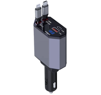Accessoires électroniques pour voiture, chargeurs de voiture 5 en 1, chargeur sans fil original pour voiture, chargeur de téléphone portable professionnel pour voiture