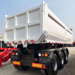 Semirremolque Volquete Trasero de Acero de 42 m³ con Suspensión Mecánica y 3 Ejes, de Alta Calidad y Uso Pesado, Fabricado en China, Modelo 80 - Product Image 3