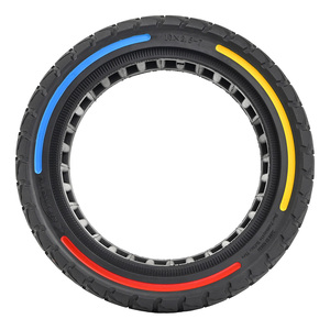 Cityneye 10x2.5 pneus solides durables amortissant la roue en caoutchouc pour <span class=keywords><strong>Max</strong></span> G30 G30P G30 E Scooter pneu amortisseur pneu Non pneumatique - Product Image 1
