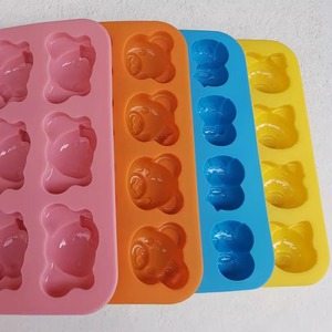 Silicone Mold For Chocolate Candy Cookie Pet Snack Irregular Shape Customized OEM - Product Image 1