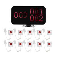 Système d'Appel Infirmier Sans Fil à Signal Fort, Récepteur d'Affichage, Bouton d'Appel, Montre Pager Lumineuse pour Hôpital, Clinique, Maison de Retraite