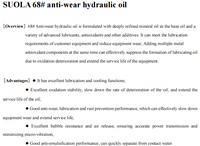 Nueva llegada personalizable BASE Oil SAE Lubricante industrial Líquido aceitoso Anti-desgaste Fluido hidráulico ISO VG Aw 68 Aceite hidráulico 20L