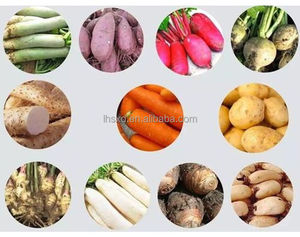 تارو البطاطس والزنجبيل ، مقشرة خضروات مع بكرة شعر مغطاة بالجزر ، اليام ، آلة تنظيف جراد البحر - Product Image 6