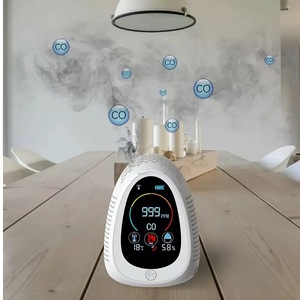 Détecteur de <span class=keywords><strong>monoxyde</strong></span> de carbone portable intelligent, détecteur de température, d'humidité et de qualité de l'air - Product Image 3