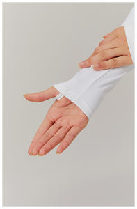 2 piezas al por mayor de manga larga tenis gimnasio Golf Active Wear cremallera chaqueta y faldas gimnasio Fitness Yoga conjunto para mujeres - Product Image 5