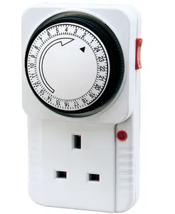 BND-50/E39 UK 24 Hour Plug-in Mechanical Timer Indoor Use IP20