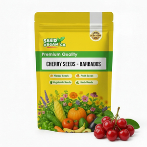 Sachet Doypack Personnalisé en PET pour Graines de Cerise des Bahamas avec Fermeture Zip Refermable et Scellage Robuste et Durable - Product Image 1