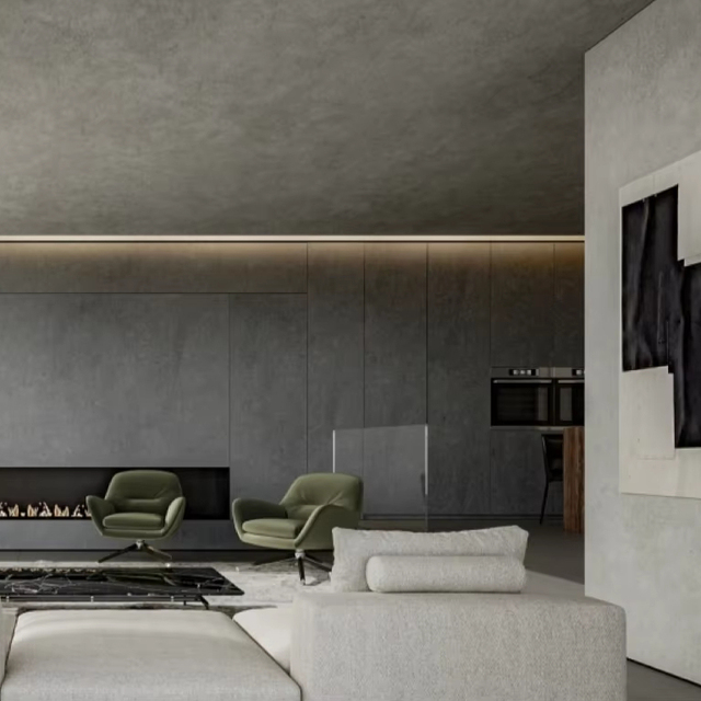 Lightweight Multiple Style WPC Wood Veneer Panel Easy to Install Resistant to Fire and Water Material for Decoration