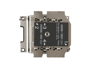 Refroidisseur de processeur de serveur 4U OEM d'usine <span class=keywords><strong>SNK</strong></span>-P0070APS4, 5 caloducs, dissipateur à ailettes, roulement à billes, ventilateur PWM 4 broches LGA 3647, carte graphique - Product Image 4