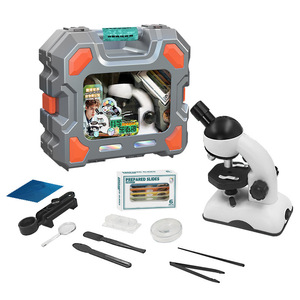 Microscope optique pour enfants Learn Uma 1666, kit d'expériences scientifiques manuel alimenté par batterie pour adolescents de 7 à 14 ans - Product Image 2