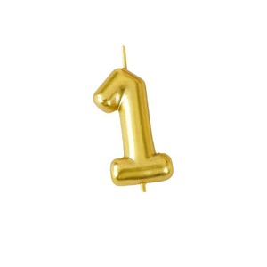 Gold Number Candles 0-9 Paraffin Birthday <b>Cake</b> <b>Decorations</b> Party <b>Supplies</b> - Product Image 4