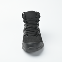 Chaussures de travail respirantes anti-perforation et anti-écrasement à bout en acier avec bouton rotatif, élégantes et tendance, pour hommes – Prix usine
