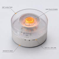 V16 Notfall-Warnleuchte Straßenfackel 360° Amber LED-Rundumleuchte GPS DGT3.0 IP54 Batteriebetrieben Straßensicherheit 18 Monate Notfallbetrieb