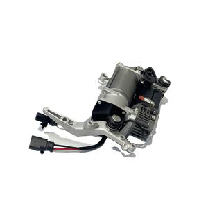 Pièces de rechange de système de suspension pneumatique de marque Hanfude pour Volkswagen <span class=keywords><strong>Touareg</strong></span> Audi Porsche Cayenne pompe de compresseur d'air avec support - Product Image 6