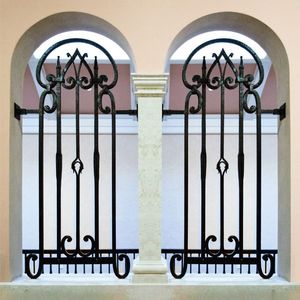 Hiện đại chống trộm cửa sổ nướng mỏng thanh thép đen an toàn tối giản - Product Image 3