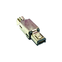 Doble Anti Fool 4 pin MINI Tipo A Conector USB Macho