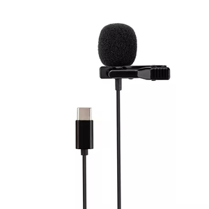 Microphone <span class=keywords><strong>cravate</strong></span> omnidirectionnel à condensateur avec interface USB-C pour smartphones ou tablettes, <span class=keywords><strong>qualité</strong></span> sonore supérieure - Product Image 5